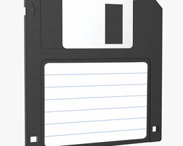 Floppy Disk 03 Modelo 3d