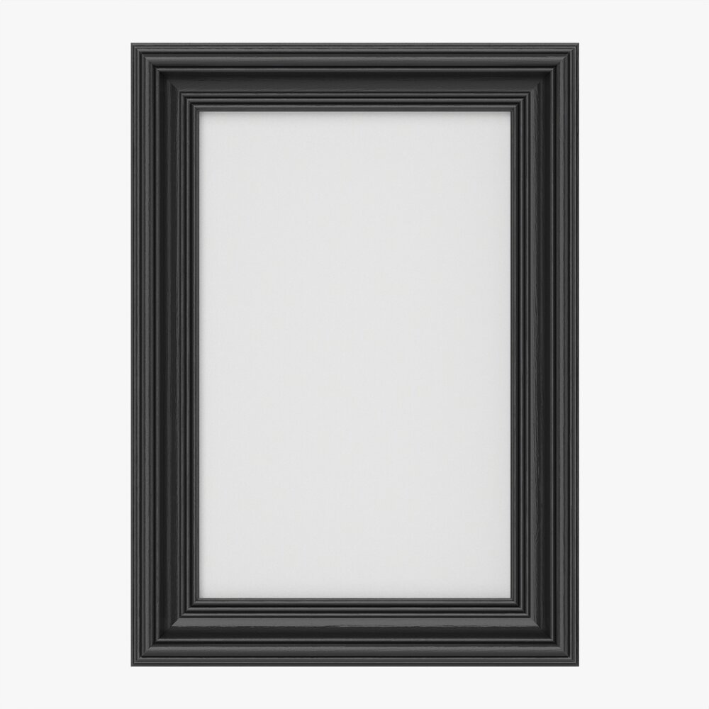 Frame With Picture Portrait 02 3D-Modell