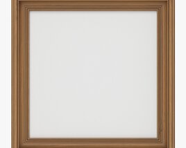 Frame With Picture Square 01 Modelo 3D