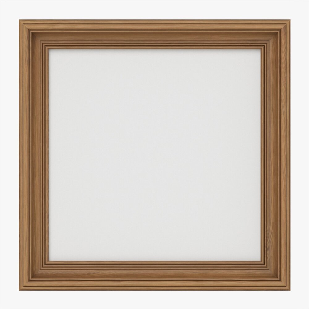 Frame With Picture Square 01 3D model