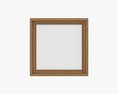 Frame With Picture Square 01 3d model