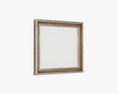 Frame With Picture Square 03 Modello 3D