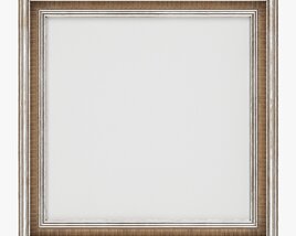Frame With Picture Square 04 3Dモデル