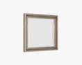 Frame With Picture Square 04 3D-Modell