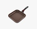 Frying Pan Without Lid 26cm Modello 3D