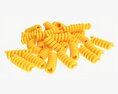 Fusilli Pasta 3Dモデル
