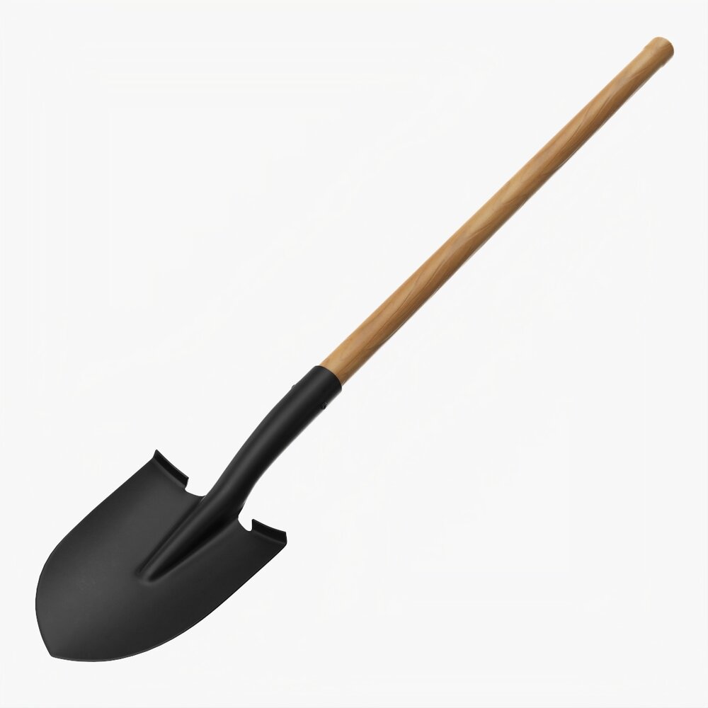 Gardening Shovel 01 3d model