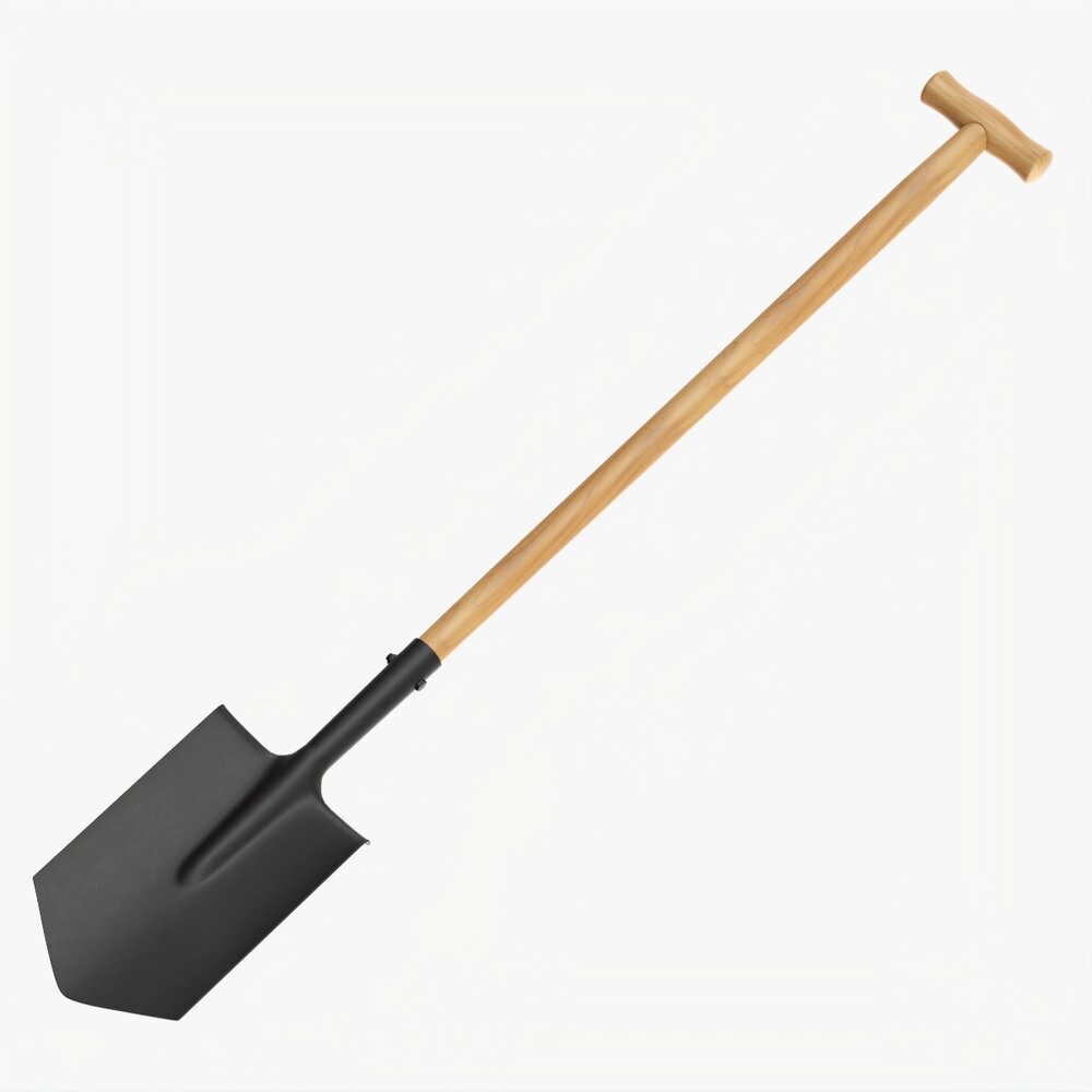 Gardening Shovel 04 3D model