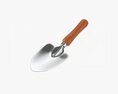 Garden Shovel With Short Handle 3d model