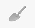 Garden Shovel With Short Handle Dirty Modèle 3d