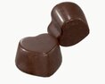 Heart Shaped Chocolate 3D-Modell