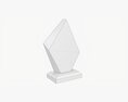 Glass Trophy Award Mockup Modelo 3D