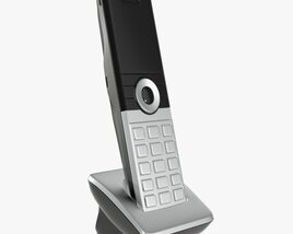 Office Cordless Button Phone Modelo 3d