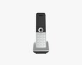 Office Cordless Button Phone 3D-Modell