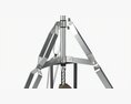 Hi-Hat Cymbals On Stand Modelo 3d