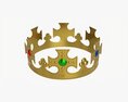 King Crown With Jewels 3D модель