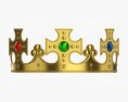 King Crown With Jewels Modelo 3d