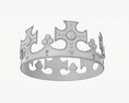 King Crown With Jewels 3d model