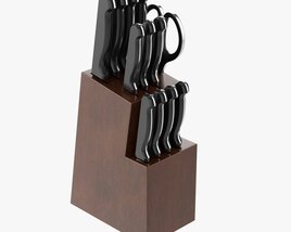 Kitchen Knife Stand 3D 모델 