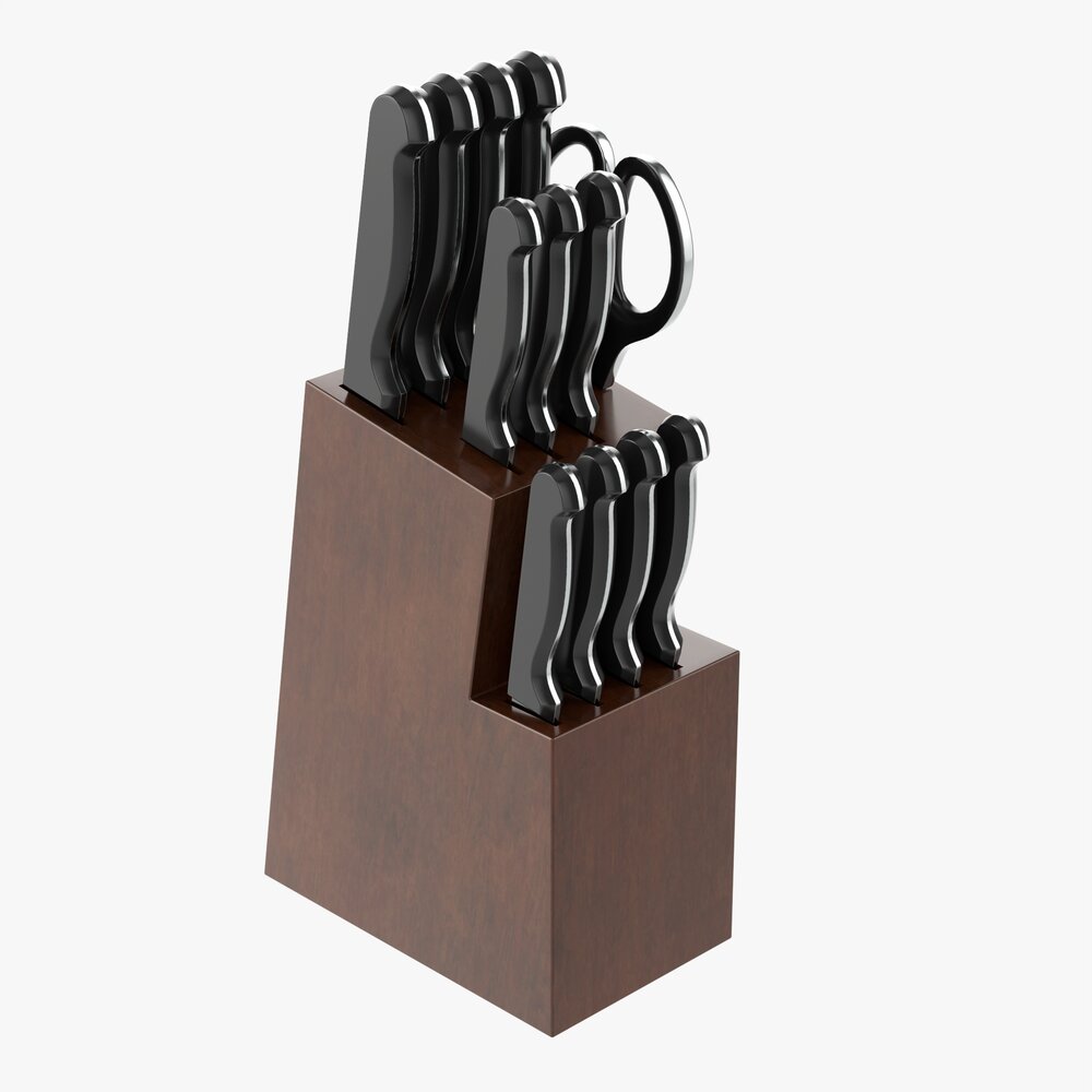 Kitchen Knife Stand 3D-Modell