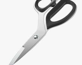 Kitchen Scissors 01 Modello 3D