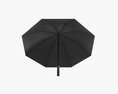 Large Automatic Umbrella Black 3D модель