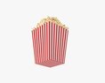 Large Popcorn Box 3Dモデル