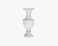 Metal Oriental Vase 02 3D 모델 