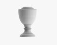 Metal Oriental Vase 02 3D-Modell