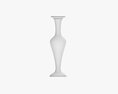 Metal Oriental Vase 03 3D-Modell