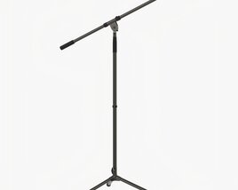 Microphone Tripod Stand 3D 모델 