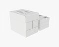 Office Paper A4 5 Reams Box 3Dモデル