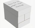 Office Paper A4 5 Reams Box 02 3D 모델 