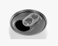Opened Standard Beverage Can 330 Ml 11.15 Oz 3D 모델 