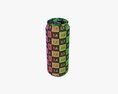 Opened Standard Beverage Can 500 Ml 16.9 Oz Modello 3D