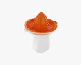 Orange Hand Juicer With Cup 3Dモデル
