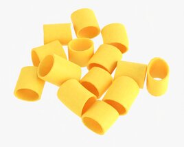 Paccheri Pasta 3Dモデル