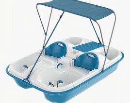 Pedal Boat Modelo 3d