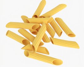 Penne Pasta 3D-Modell