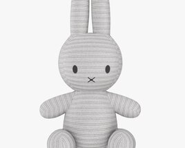 Rabbit Soft Toy 01 3D model