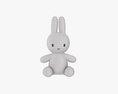 Rabbit Soft Toy 01 Modèle 3d