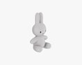Rabbit Soft Toy 01 3d model