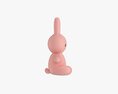 Rabbit Soft Toy 02 3d model