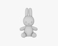 Rabbit Soft Toy 02 Modèle 3d