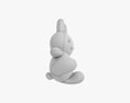 Rabbit Soft Toy 02 Modelo 3D