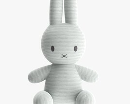Rabbit Soft Toy 03 3D model