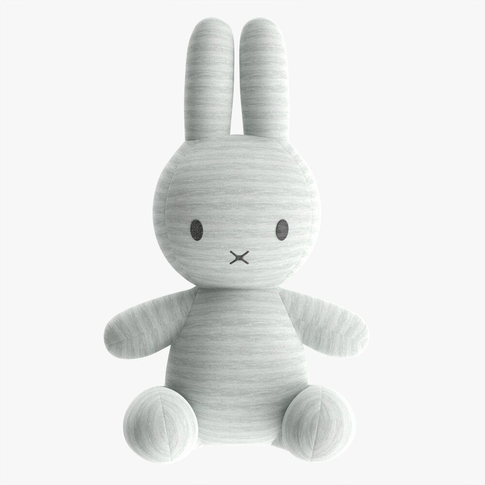 Rabbit Soft Toy 03 3D model