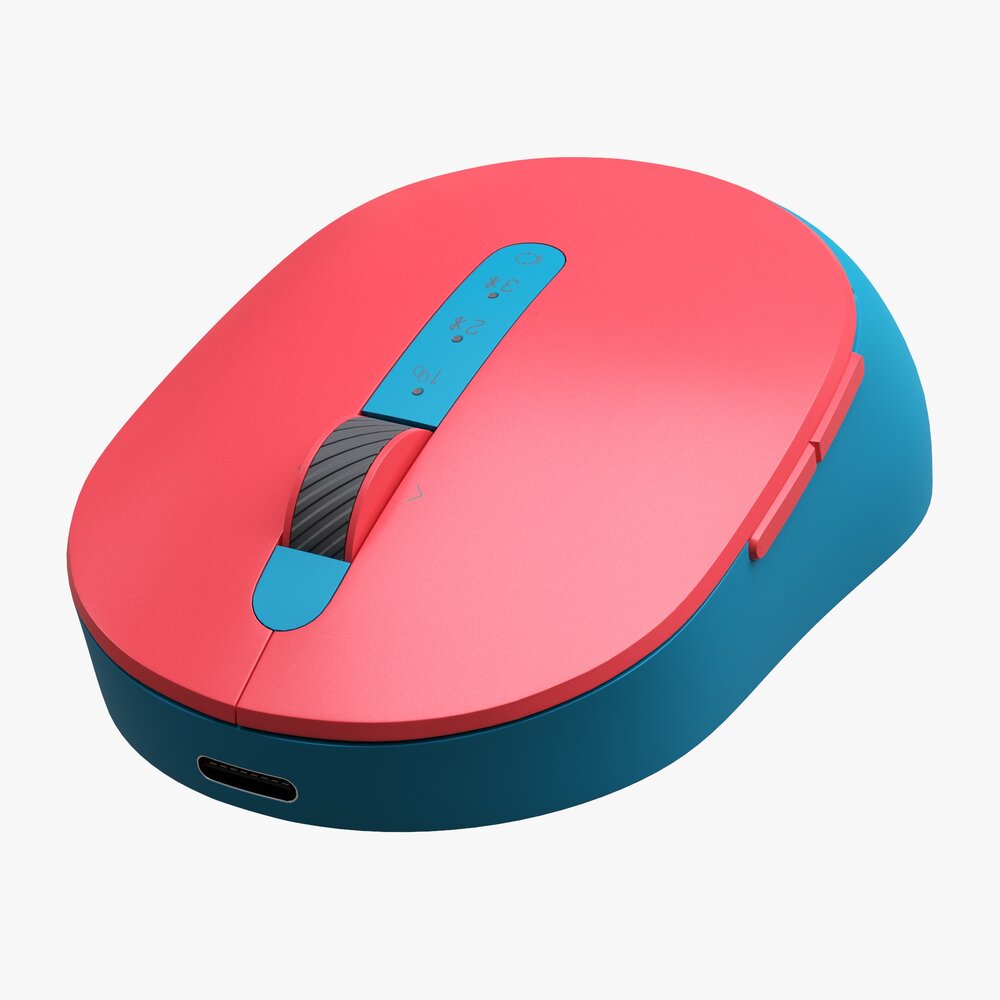 Rechargeable Wireless Mouse 3D-Modell