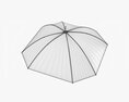 Rectangular Automatic Umbrella Modelo 3D