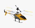 Remote-Controlled Mini Helicopter Modello 3D